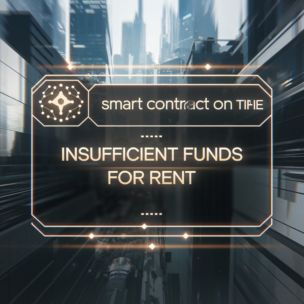 insufficient funds for rent solana 